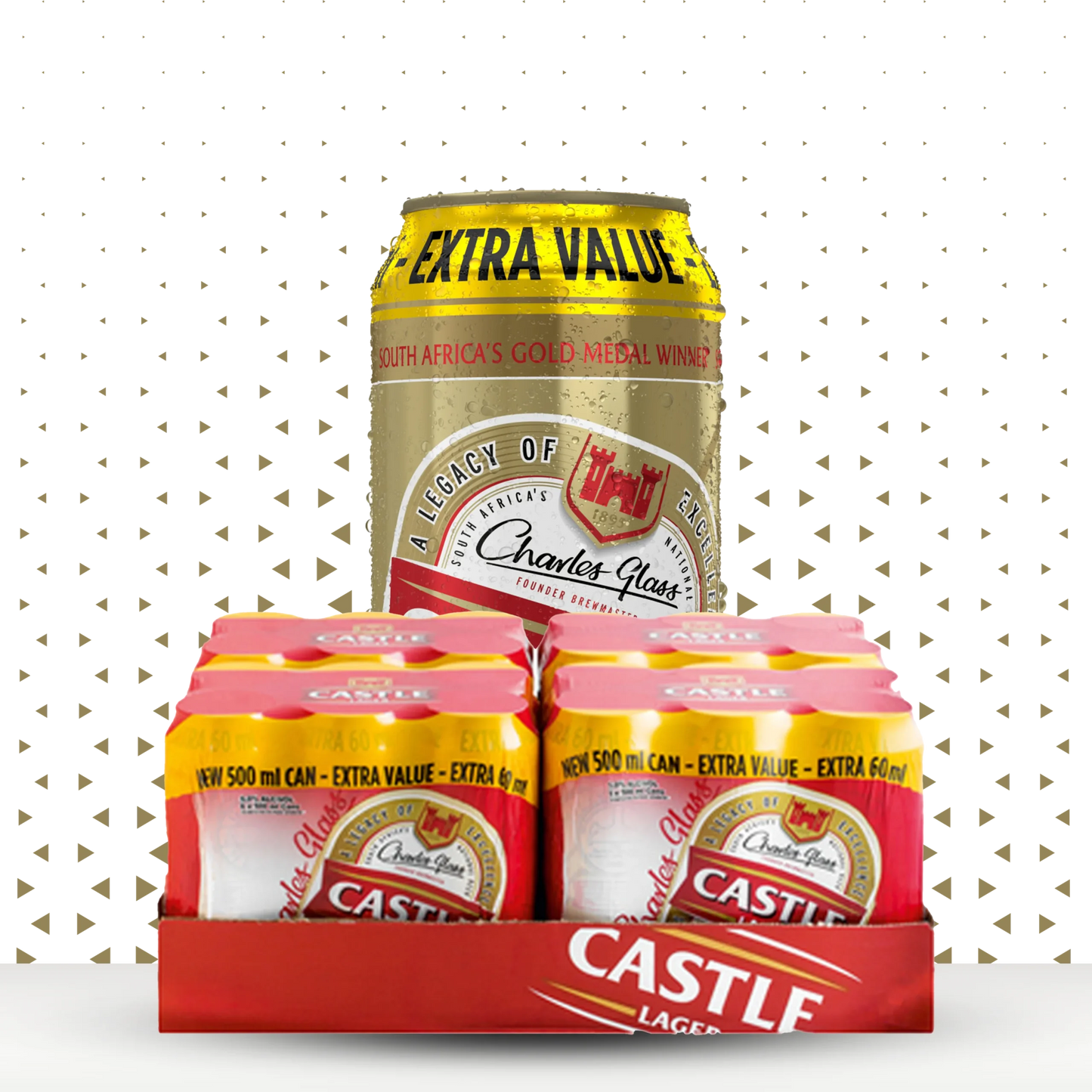 Case of Castle Cans 24s